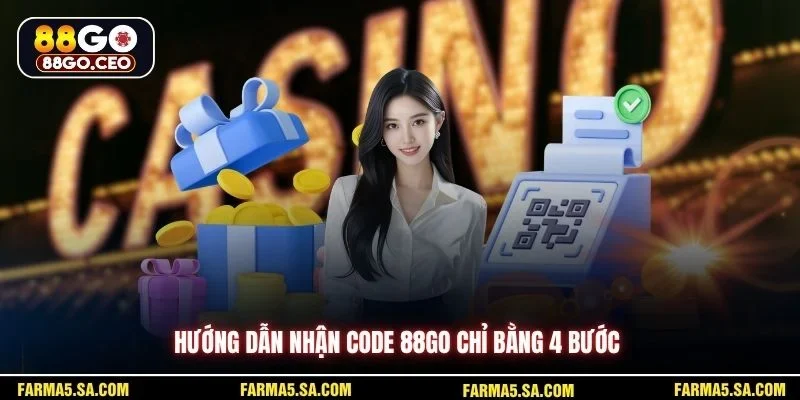 Hướng Dẫn Nhận Code 88GO Chi Tiết Dễ Hiểu Cho Người Mới 2 Hướng dẫn nhận code 88GO chỉ bằng 4 bước